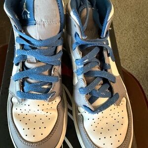 Nike Air Sneakers in Blue and White